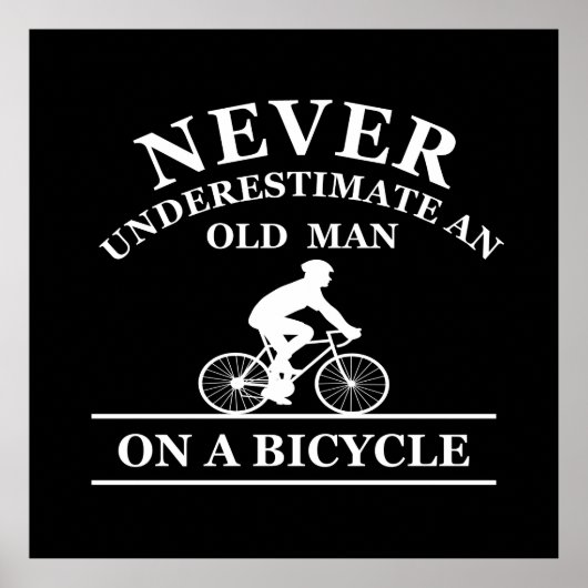 自転車に乗ったおじさんをナメるな ポスター (正面)