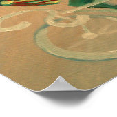 自転車に乗ったドラゴン魚 ポスター (角)