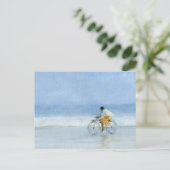 自転車に乗った少年2 ポストカード (スタンド正面)