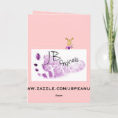 自転車に乗った少年 カード (裏面)