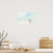 自転車に乗った少年 ポスター (キッチン)