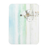 自転車に乗った少年 マグネット (縦)