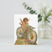 自転車に乗った愛の翼 ポストカード (スタンド正面)