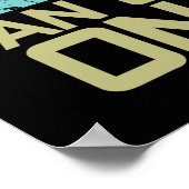 自転車に乗った老人を決して過小評価しない – サイクリスト ポスター (角)