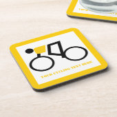 自転車に乗った自転車カスタム乗り コースター (左側)