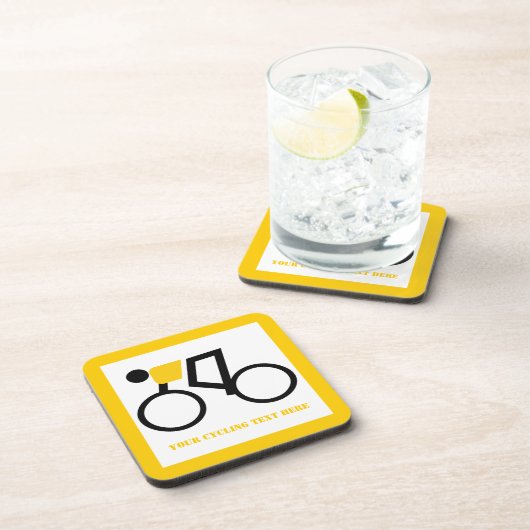 自転車に乗った自転車カスタム乗り コースター (右側)