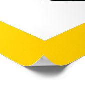 自転車に乗った自転車カスタム乗り ポスター (角)