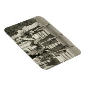 自転車に乗った3人の女性、1900年代初期（写真つき） マグネット (右側)