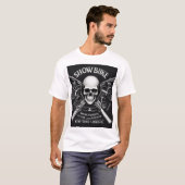 自転車に乗ってスタイルまたはペダルパワー Tシャツ (正面フル)