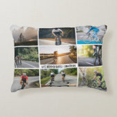 自転車に乗ってバーをパーソナライズするライフスタイル アクセントクッション (正面)