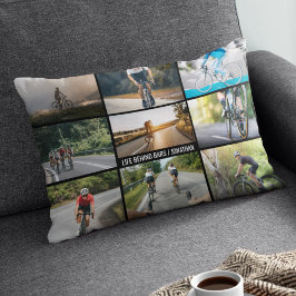 自転車に乗ってバーをパーソナライズするライフスタイル アクセントクッション