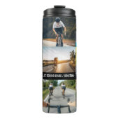 自転車に乗ってバーをパーソナライズするライフスタイル タンブラー (正面)