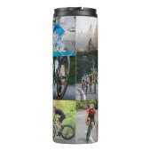 自転車に乗ってバーをパーソナライズするライフスタイル タンブラー (裏面)