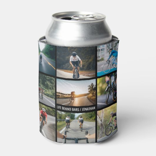 自転車に乗ってバーをパーソナライズするライフスタイル 缶クーラー (缶正面)