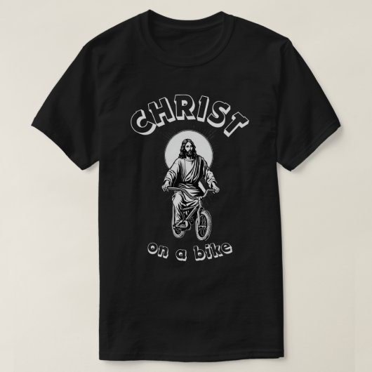 自転車に乗って！ Tシャツ (デザイン正面)