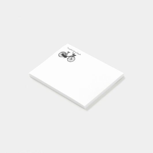 「自転車に乗りたい」やる気を起こさせる引用文 ポストイット (アングル)