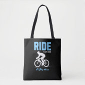 自転車に乗るか家に滞在2 トートバッグ (正面)