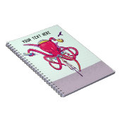 自転車に乗るタコ ノートブック (右側)