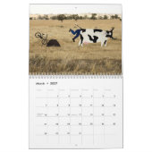自転車に乗る動物のカレンダー カレンダー (3月 2027)