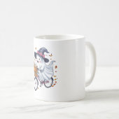 自転車に乗る幽霊 コーヒーマグカップ (正面右)