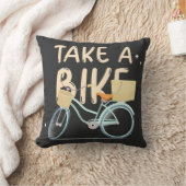 自転車に乗る クッション (ブランケット)