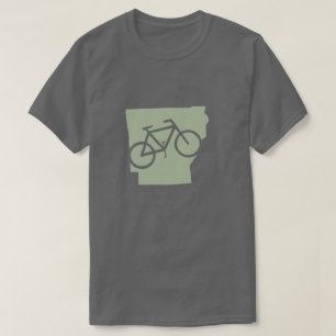 自転車のアーカンソーのTシャツ Tシャツ