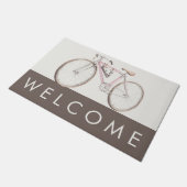 自転車のウェルカムマット ドアマット (アングル)