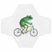 自転車のカエル サッカーボール (フラット)