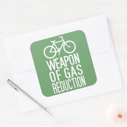 自転車のカスタムシール スクエアシール (封筒)