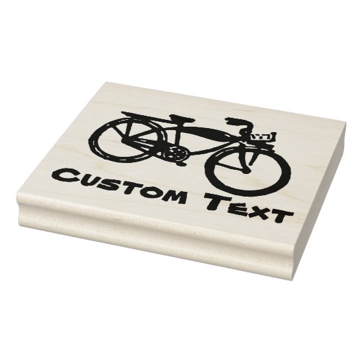 自転車のカスタムスタンプ ラバースタンプ (スタンプ)