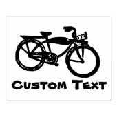 自転車のカスタムスタンプ ラバースタンプ (インプリント)