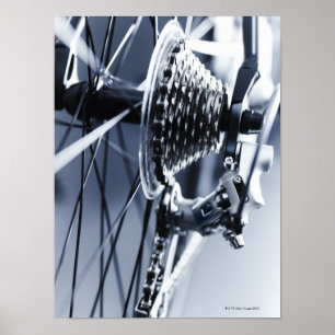 自転車のギア2の閉めて下さい ポスター