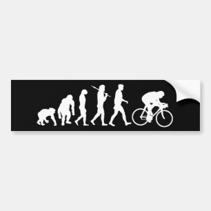 自転車のギフトを競争させるサイクリングのサイクリストのペダル力 バンパーステッカー