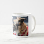 自転車のコーヒーのマグ11のoz. コーヒーマグカップ (正面右)