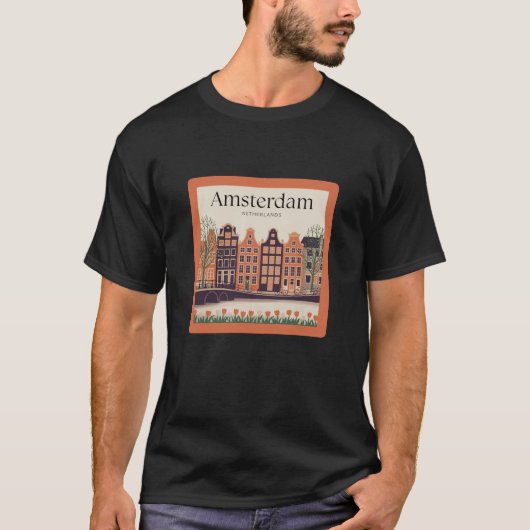 自転車のシティーファンに最適 Tシャツ (正面)