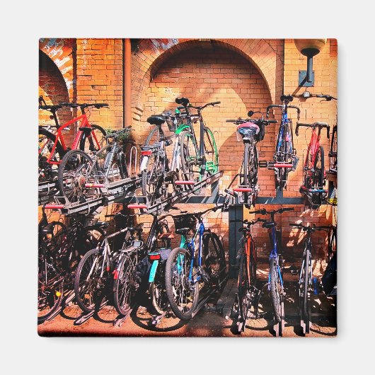 自転車のスタンド マグネット (正面)