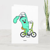 自転車のスプレー缶 カード (裏面)