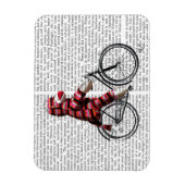 自転車のソックサル マグネット (縦)