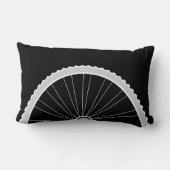 自転車のタイヤの車輪の長方形の装飾用クッション ランバークッション (裏面)