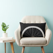 自転車のタイヤの車輪の長方形の装飾用クッション ランバークッション (椅子)