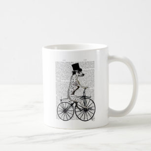 自転車のダルマチア人 コーヒーマグカップ
