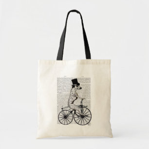 自転車のダルマチア人 トートバッグ