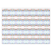 自転車のテーブルクロスの若い女の子ロマンチックな愛 テーブルクロス (正面(横))