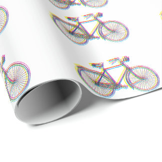 自転車のデザインの包装紙 ラッピングペーパー