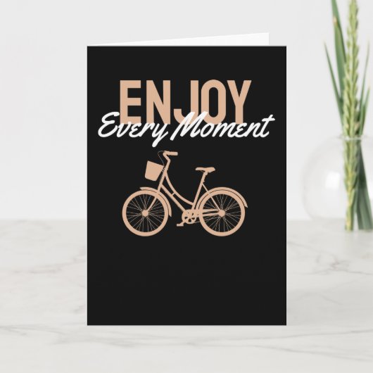 自転車のデザイン楽しむ- Every Moment カード (正面)