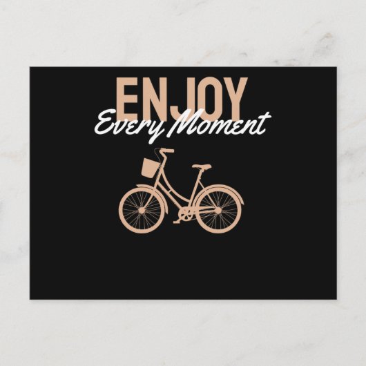 自転車のデザイン楽しむ- Every Moment ポストカード (正面)