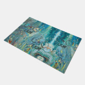 自転車のドアマット敷物 ドアマット (アングル)