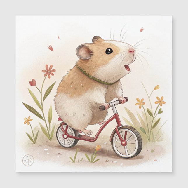 自転車のハムスター (正面)