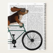 自転車のバセット・ハウンド プランナー手帳 (裏面)