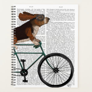 自転車のバセット・ハウンド プランナー手帳